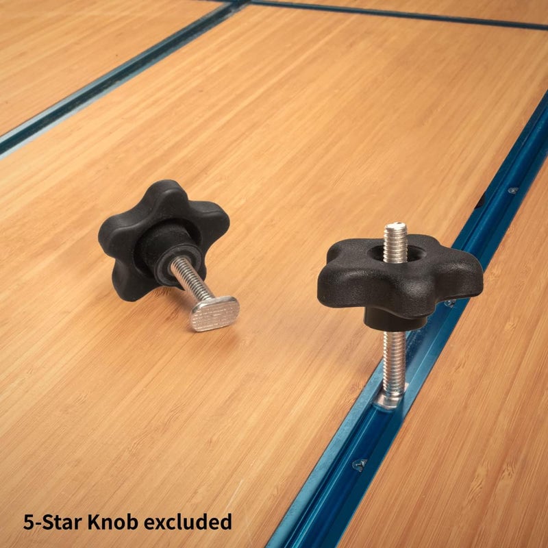 POWERTEC 1/4"-20 T Track Bolts 20 Pack for T Track, 1-1/2 Inch Long T Slot Bolts for Universal T Track, T Track Accessories for Woodworking Jigs and Fixtures (QTB1008) - Image 5