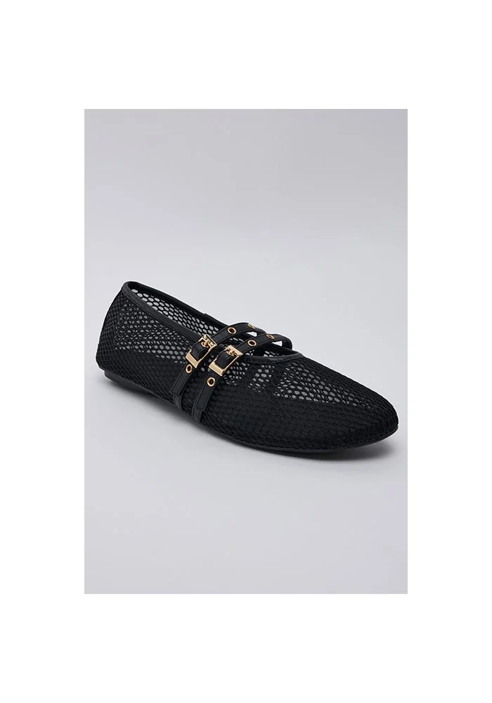 Mesh Mary Jane Shoes