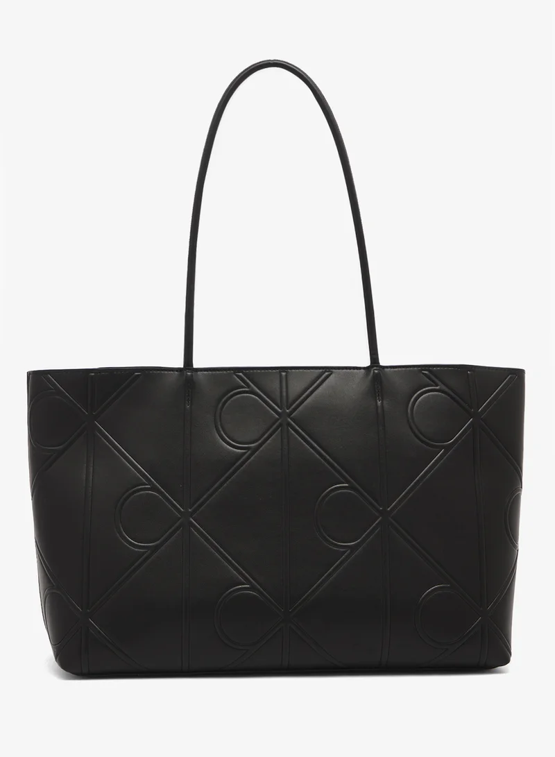 CALVIN KLEIN Embossed Aop Tote Bag