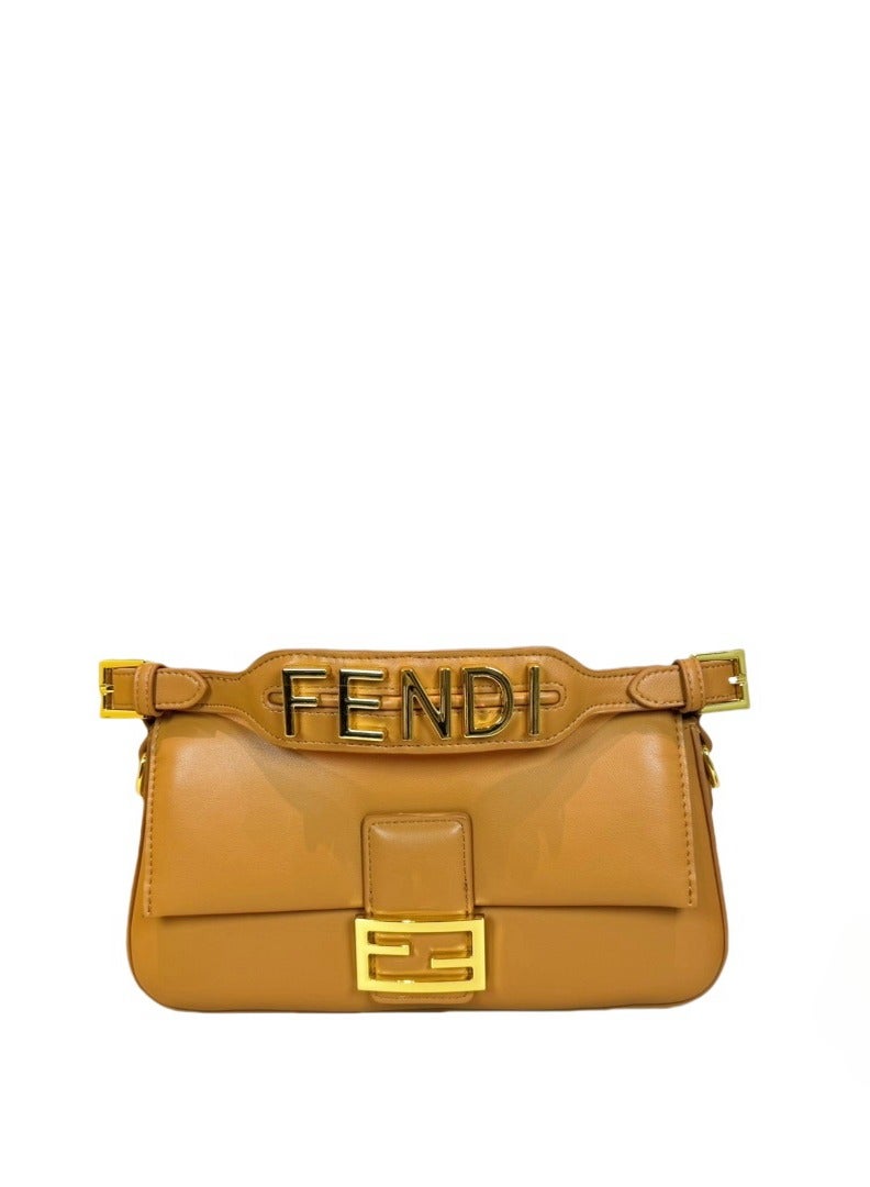 Baguette Leather Shoulder Bag Fendi - Image 1