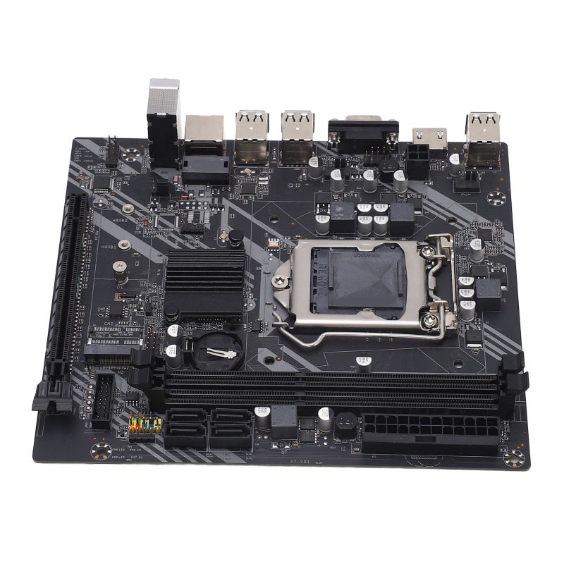 فوكس كون لوحة أم DDR3 LGA1155 تدعم سرعة شبكة سريعة H61M لوحة أم للكمبيوتر - واجهة وسائط متعددة عالية الدقة VGA لوحة أم للألعاب للوحة الرئيسية لأجهزة سطح المكتب - Image 4