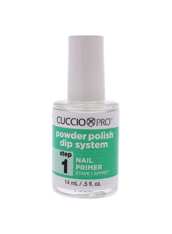 Cuccio Colour Powder Polish Dip System Step 1 Specially Formulated Resins Vibrant Finish With Flawless Rich Color And Durability Nail Polish Primer 0.5 Oz - Image 1