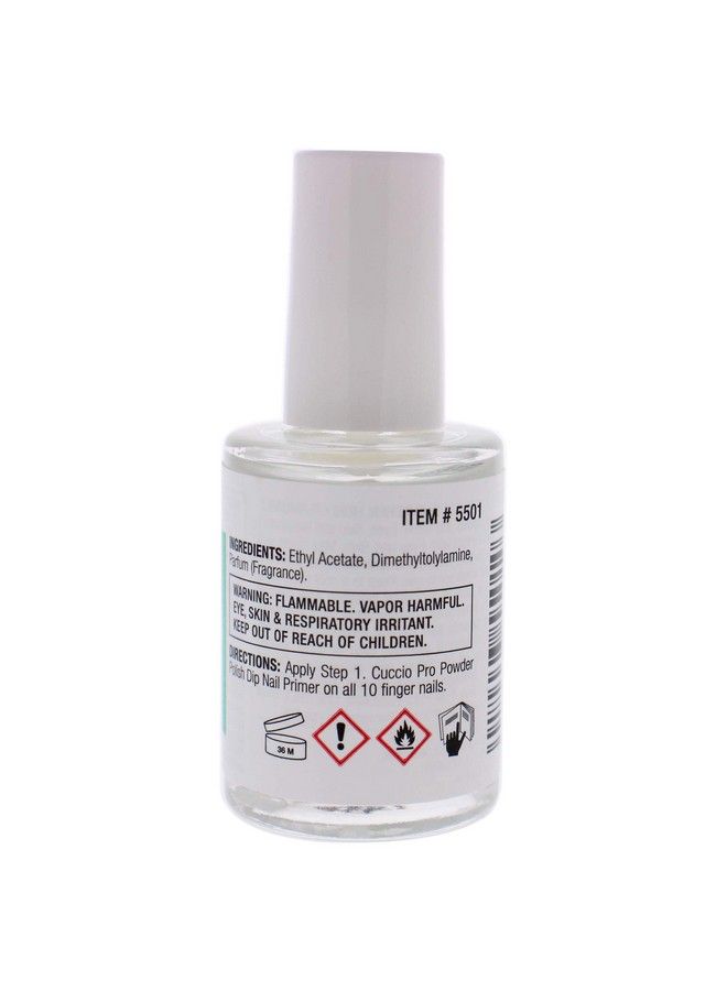 Cuccio Colour Powder Polish Dip System Step 1 Specially Formulated Resins Vibrant Finish With Flawless Rich Color And Durability Nail Polish Primer 0.5 Oz - Image 3