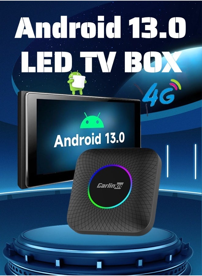 كار لينكيت - كارلين نت كاربلاي جديدة 8 GB، محول لاندرويد اوتو لاسلكي، دونجل محمول لراديو سيارة OEM مع تشغيل سيارة سلكية. - Image 1