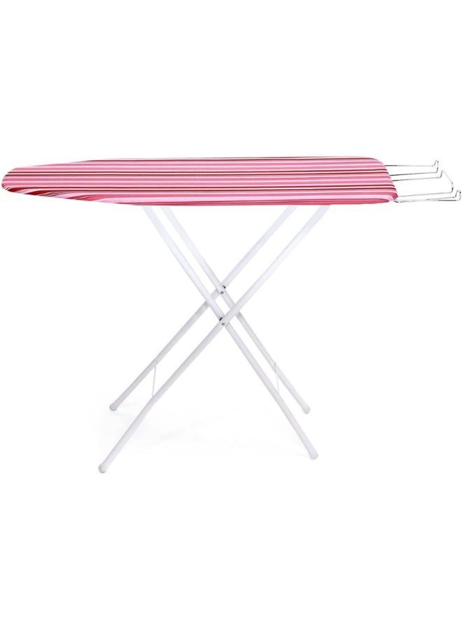 Adjustable Height, T-Leg Foldable, with Floor Protecting Tip Iron Board, Multicolour - Image 2