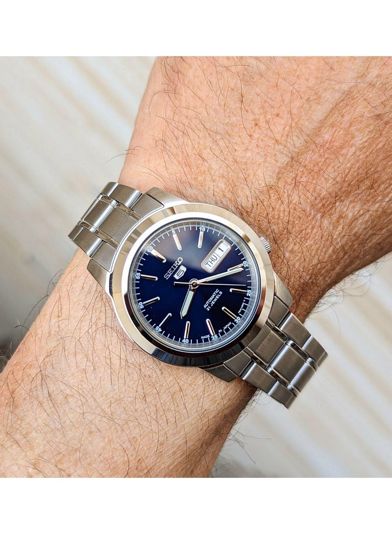 Seiko 5 SNKE51J1 – Automatic Stainless Steel Men’s Watch – Blue Dial – 39 mm - Image 1