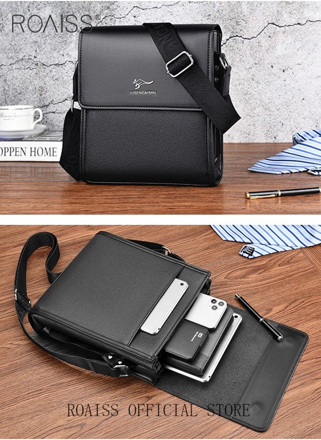 Business Briefcase Versatile Shoulder Bag for Men Ideal for Business and Casual Needs Lightweight with a Sleek Design Convenient Carry Handle