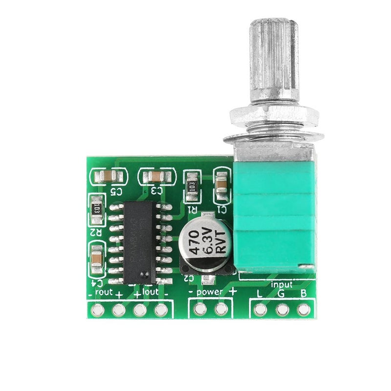klarako PAM8403 mini Amplifier Board DC 5V Digital Audio Amplifier Power Amp Module Board with Potentiometer USB Power Supply - Image 4