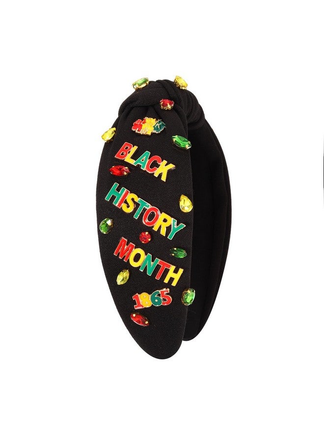 سيالكسهيني عصابة رأس أفرو كوين بتصميم خريطة القلب الأفريقي ويوم التاسع عشر من يونيو وشهر التاريخ الأسود - عصابة رأس بتصميم خريطة القلب الأفريقي وإكسسوارات الشعر وهدايا الملابس (أسود E) - Image 5