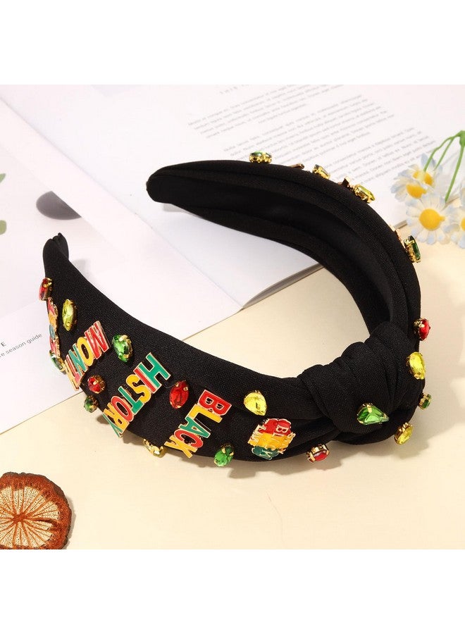 سيالكسهيني عصابة رأس أفرو كوين بتصميم خريطة القلب الأفريقي ويوم التاسع عشر من يونيو وشهر التاريخ الأسود - عصابة رأس بتصميم خريطة القلب الأفريقي وإكسسوارات الشعر وهدايا الملابس (أسود E) - Image 2