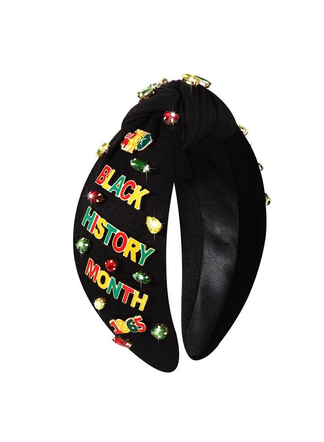 سيالكسهيني عصابة رأس أفرو كوين بتصميم خريطة القلب الأفريقي ويوم التاسع عشر من يونيو وشهر التاريخ الأسود - عصابة رأس بتصميم خريطة القلب الأفريقي وإكسسوارات الشعر وهدايا الملابس (أسود E) - Image 1