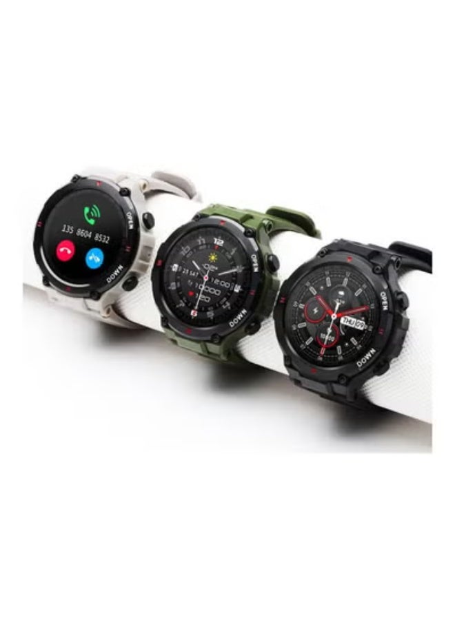 Men's Fully Intelligent Bluetooth Calling Watch, Answering Phone Watch, Heart Rate Monitor, Fitness Waterproof Intelligent Reminder Selfie, Sleep Monitoring, Replaceable Watch Strap - Image 3