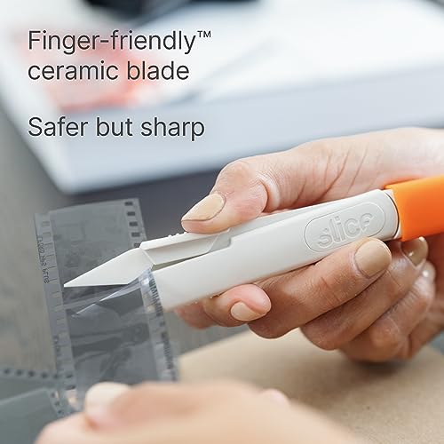 Slice Self-Opening Scissors Finger-Friendly Blade Lasts up to 11x Longer Than Steel, 1 Pack - Image 5