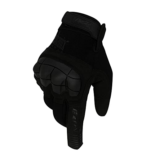 ZaySoo Full Finger Gloves Hard Knuckle actical Outdoor Breathable - Black - Image 5