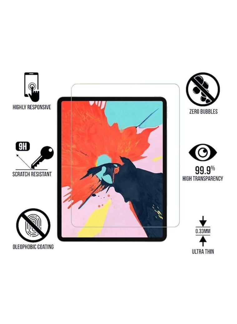 2-Pack Tempered Glass Screen Protector Clear Compatible Huawei MateBook E 2023 12.6" - Image 4