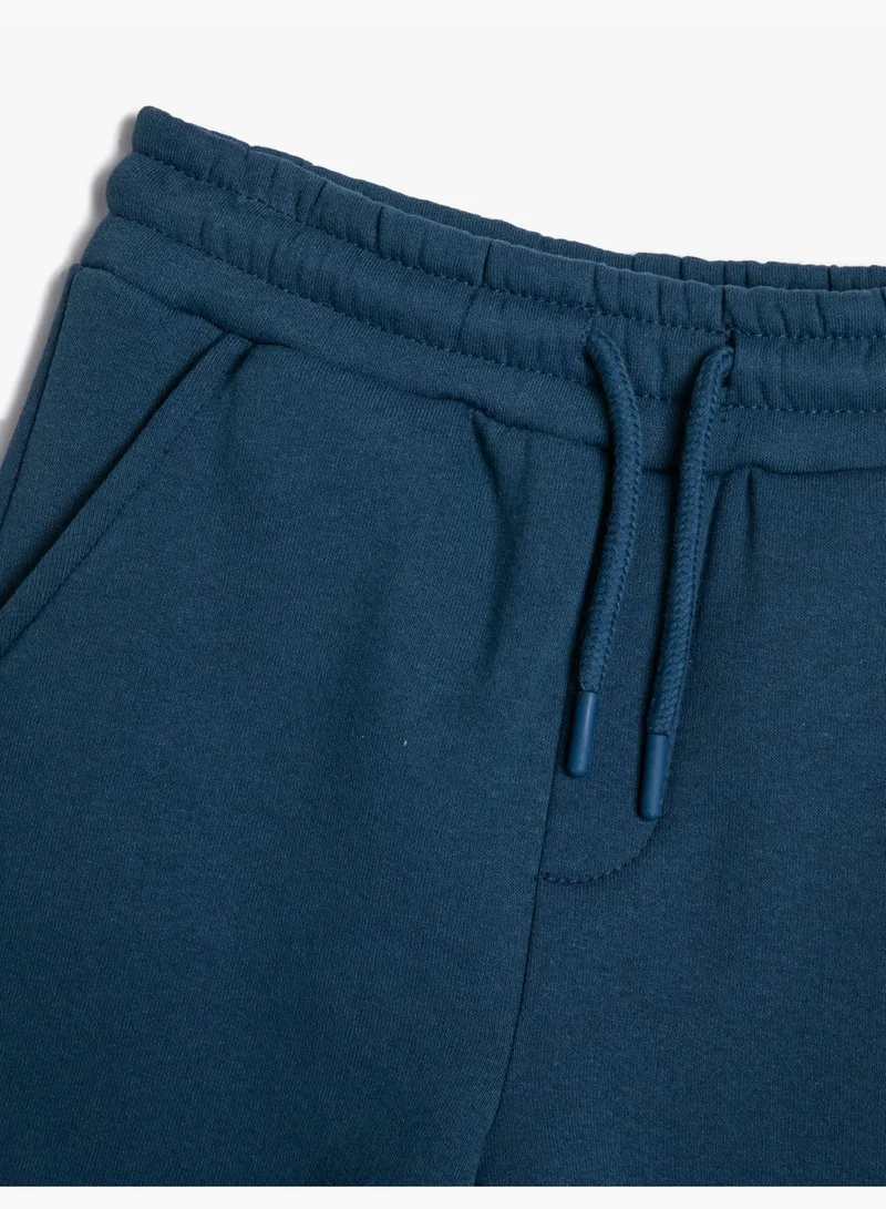 كوتون Basic Jogger Sweatpants Drawstring Pockets