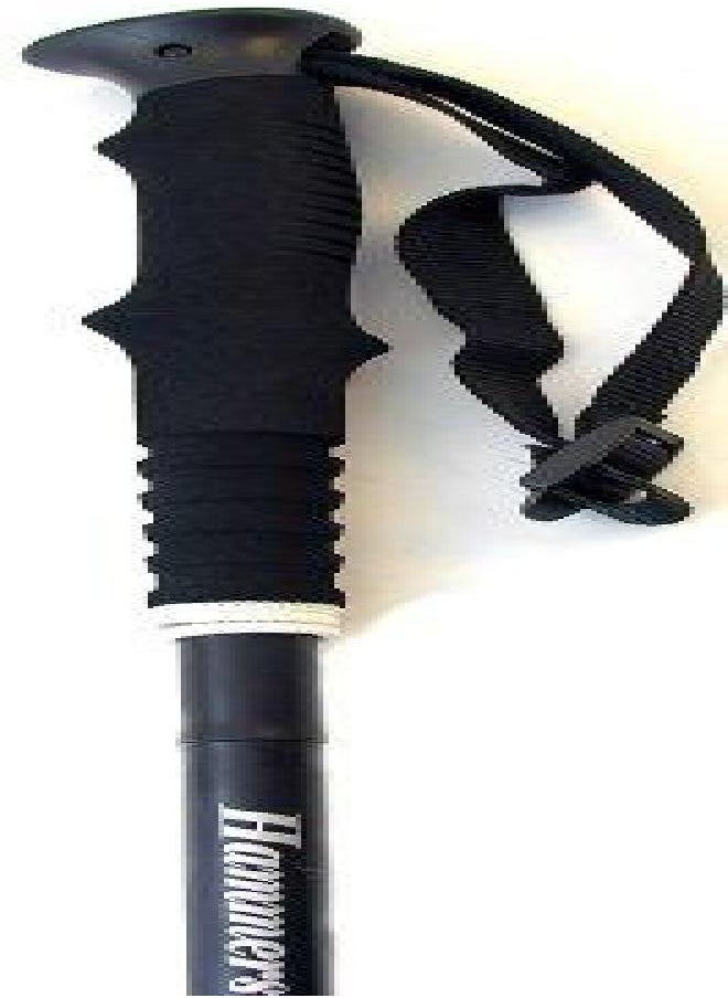 Hammers Collapsible Wading Staff Fishing Stick, Black  - Image 3