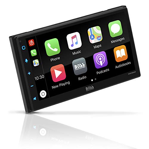 BOSS Audio Systems BVCP9850W Car Stereo - Wireless Apple CarPlay & Android Auto, Double Din, 6.75 Inch Touchscreen, Bluetooth, No DVD CD Player, AM/FM Radio Receiver, Wireless Remote Control - Image 1