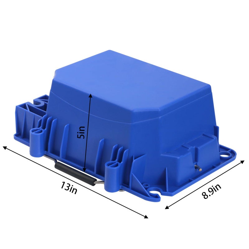 folosem AC52-UB Ladder Accessories Lock-in Job Bucket for Werner 6000 series, 6100 series, 6200 series, 6300 series,Blue - Image 3