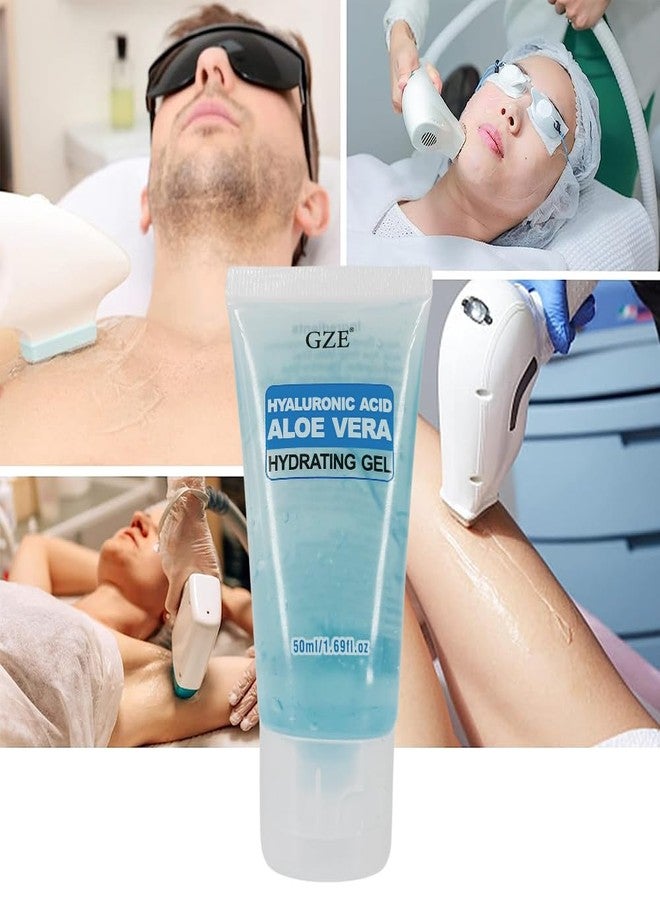 GZE Hyaluronic Acid & Aloe Vera Hydrating Gel Moisturizing Gel for RF - Radio Frequency Gel Intense Moisturizer Conductive Gel For Microcurrent- Soothing, Lightweight, Non-Greasy Formula - Image 5
