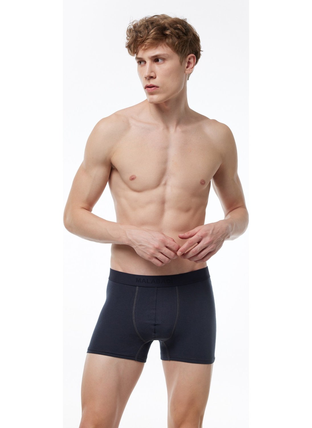 Malabadi - Men's Mixed 5 Pack Milan Modal Boxer 014 - Image 1