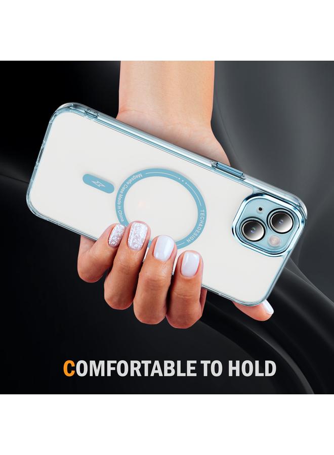 اس-توب جراب لهاتف iPhone 14 Plus Airbag Magsafe PC Hybrid TPU - Image 3