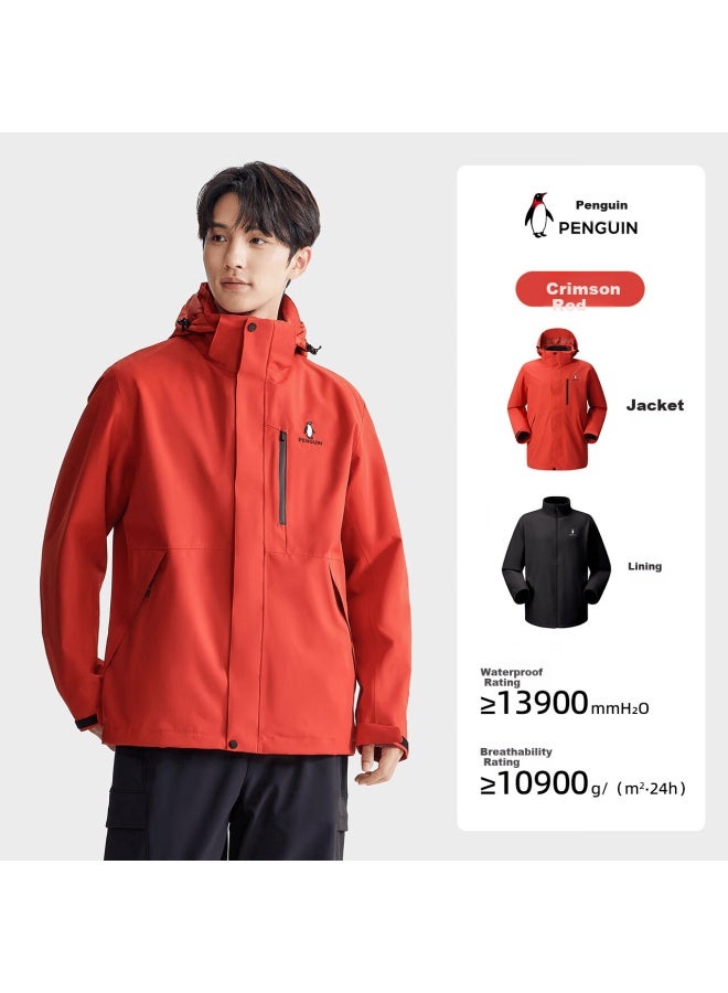Penguin Windshield 1.0 [baby Edition] Camel Collaboration 3-in-1 Star Style Jacket M15catg094 - Image 2