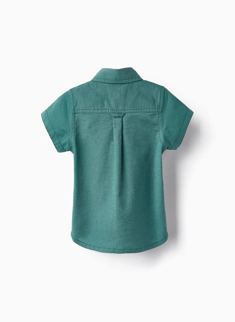 Zippy Cotton and Linen Shirt for Baby Boys