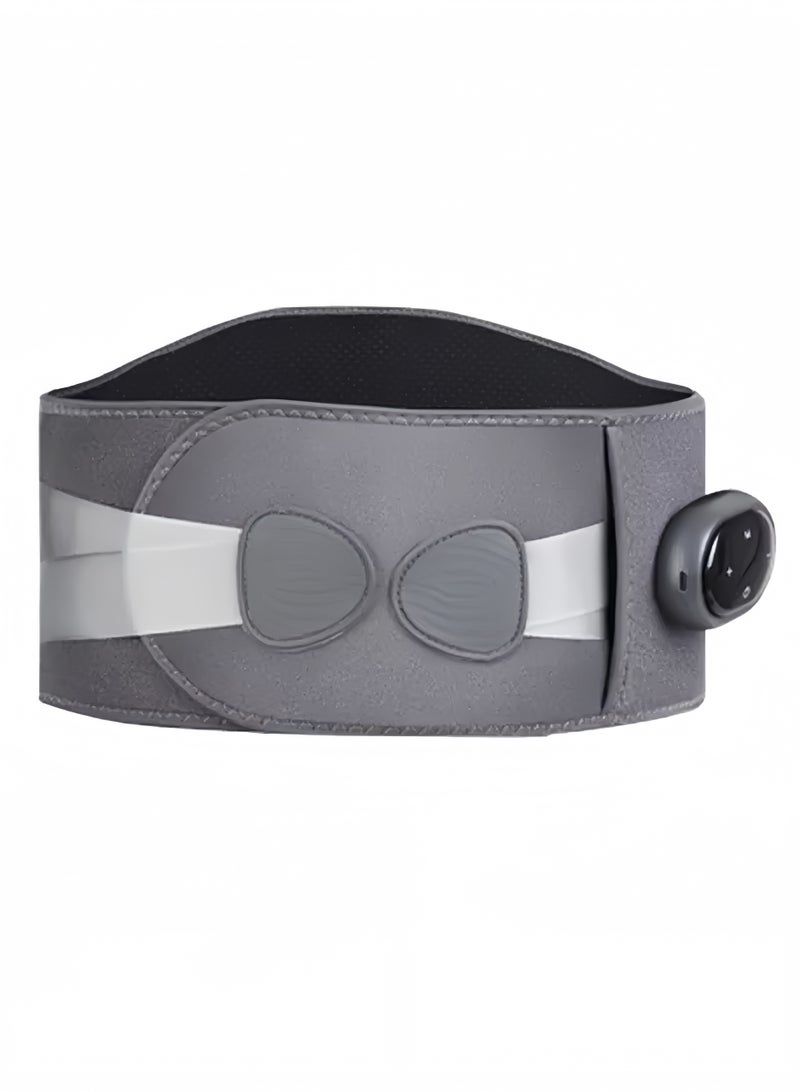 EzzySo وسادة تدفئة لاسلكية حزام تدليك مدفأ متعدد الوظائف وسادة تدفئة مع وحدة تحكم LCD وسادة تدفئة كهربائية لتخفيف آلام الدورة الشهرية والخصر والظهر والتقلصات - Image 1