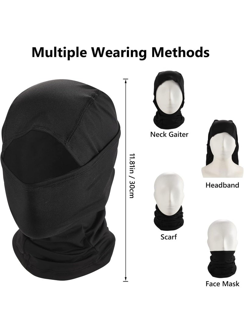 Chabeia Balaclava Ski Mask, 3 Pack Full Face Cover for Men Women Windproof Sun Protection Hood, Outdoor Sports Cycling Motorcycle - Image 2