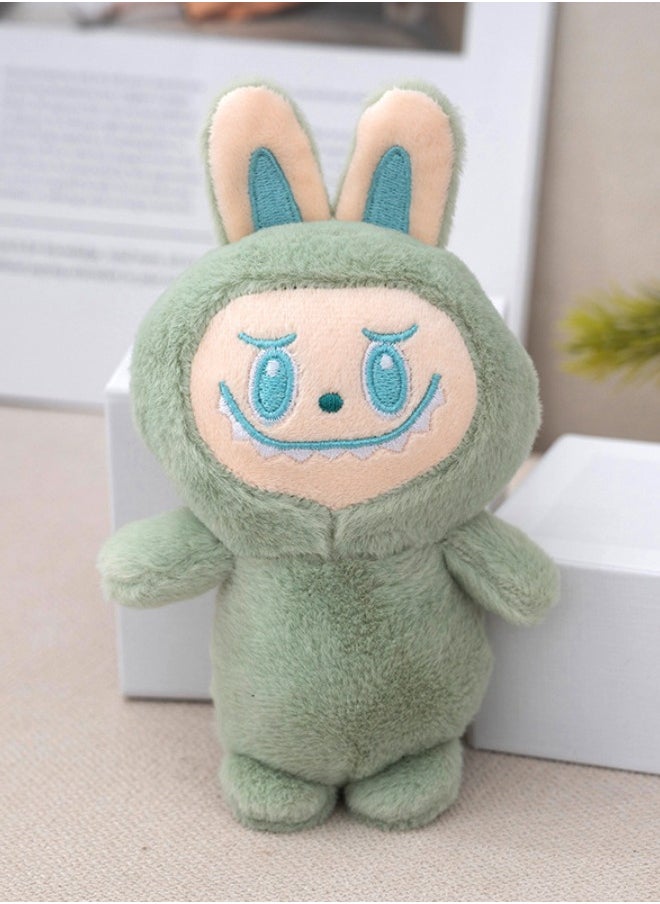 Generic 15cm Labubu Doll, Labubu Plush Doll, Stuffed Doll Cartoon Premium Soft Plush Figure Toy for Ages 3 & Up, Green  - Image 1
