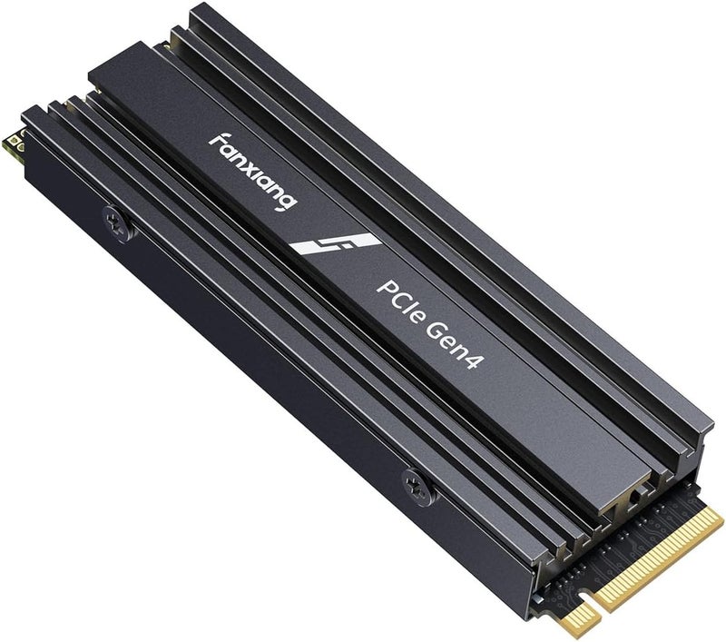 1TB SSD w/Heatsink M.2 SSD NVMe PCIe Gen4 Gaming SSD M.2 2280, Up to 7100MB/s Compatible with PS5, Internal Solid State Drive for Gamers, Professionals, Creators - Image 1