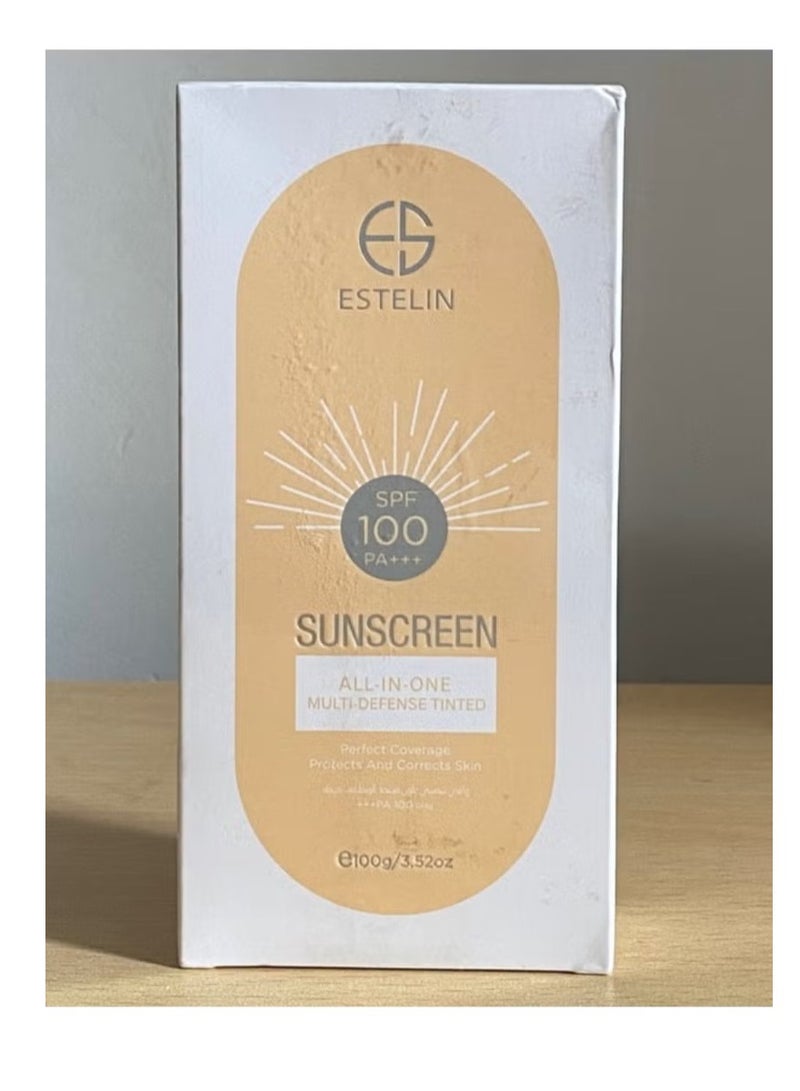 Multi Defense Tinted Sunscreen SPF 100 PA+++ - 100gm