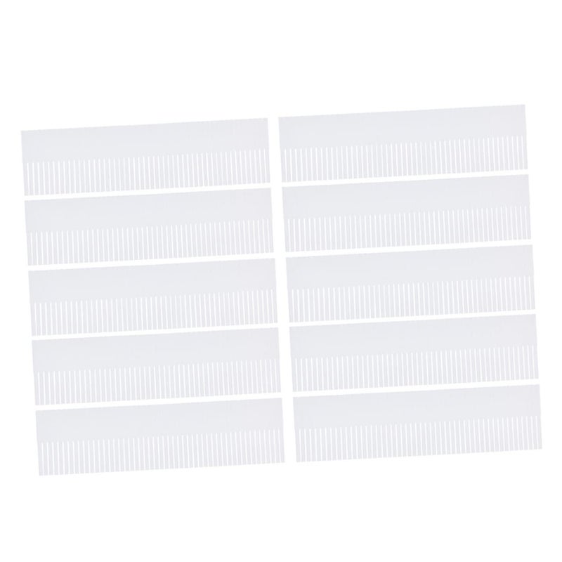 10Pcs Drawer Dividers Organizer Trays Flexible High Grade Material Dresser Bins - Image 2