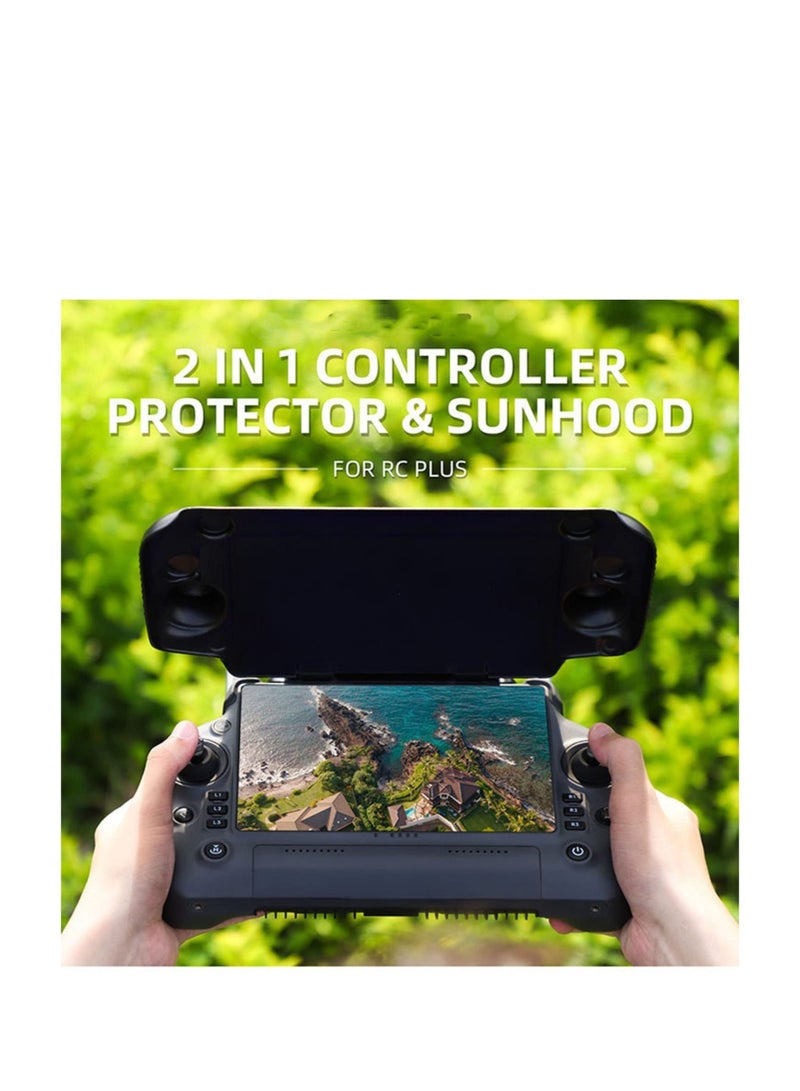 For DJI RC Plus 2 in 1 Controller Sun Protective Cover, RC Joysticks Protector Sunshade for DJI RC Plus, RC Remote Controller Full Screen Protection Accessories, for Inspire3 Drone Accessories - Image 2