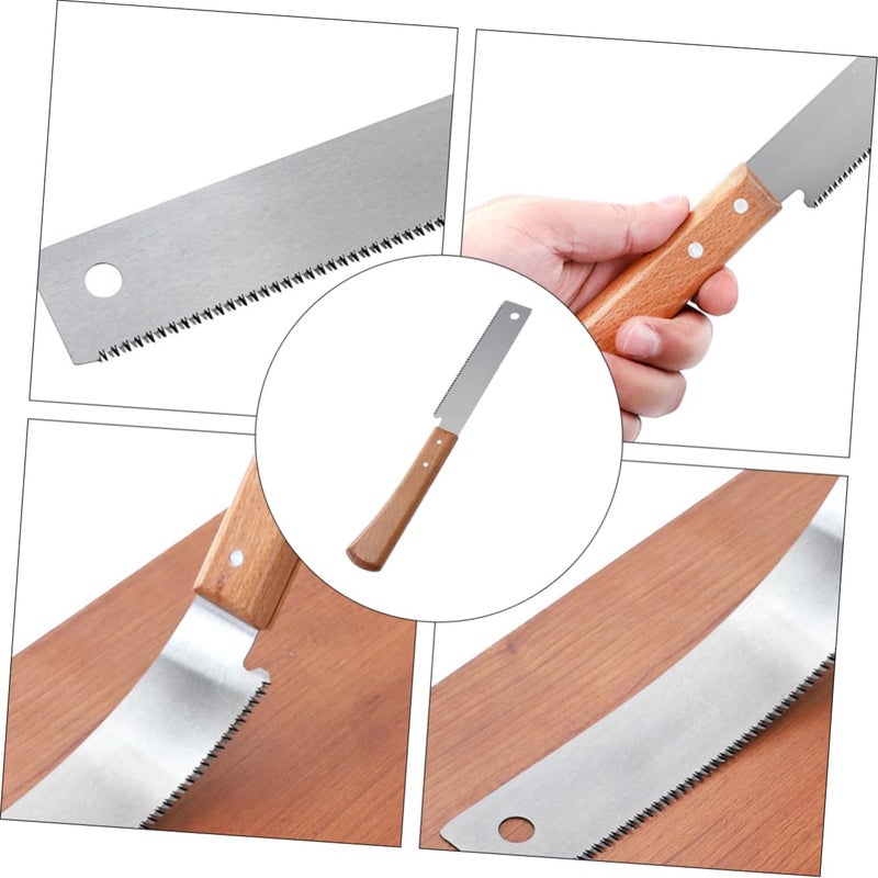 Fine Tooth Hand Saw For Woodworking Gardening And Landscaping Compact Lightweight 1pc - Image 5
