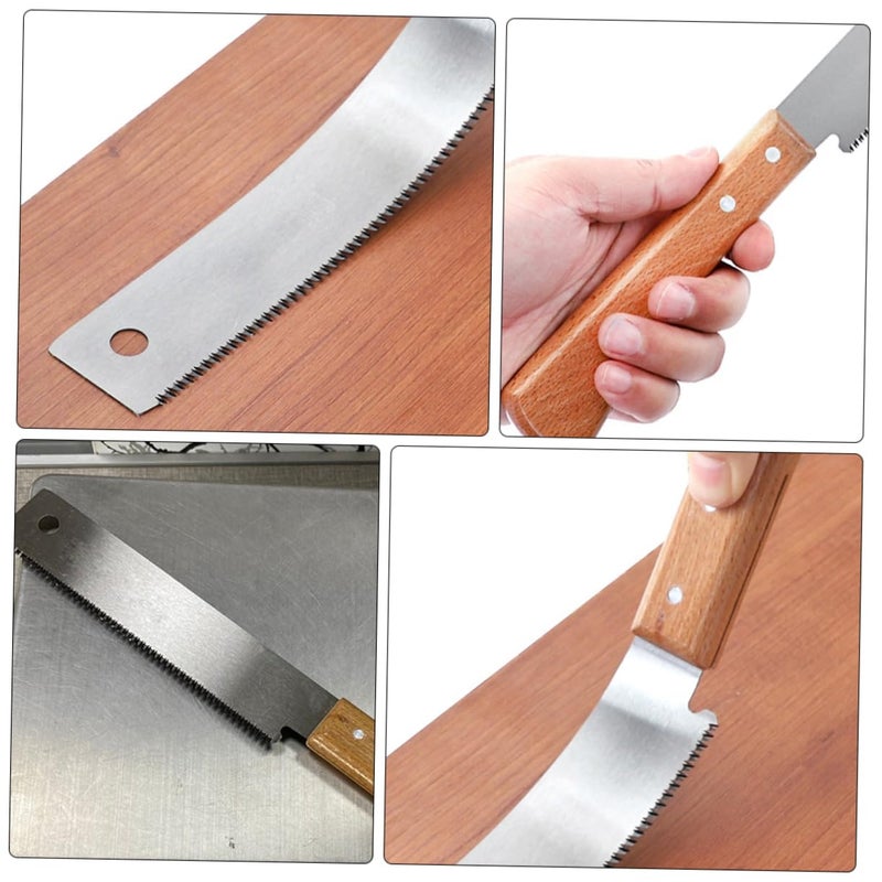 Fine Tooth Hand Saw For Woodworking Gardening And Landscaping Compact Lightweight 1pc - Image 4