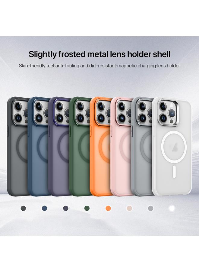 S-TOP Case For iPhone 14 Plus Skin Feel Lens Holder Magsafe Phone Case - Image 2