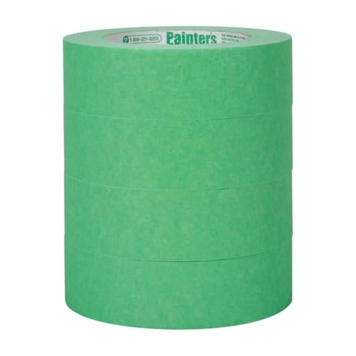 Painter's Mate Duck Painter's Mate 684275 Green 8-Day Painting Tape, 1.41-Inch by 60-Yard, 4-Pack of Rolls - Image 2