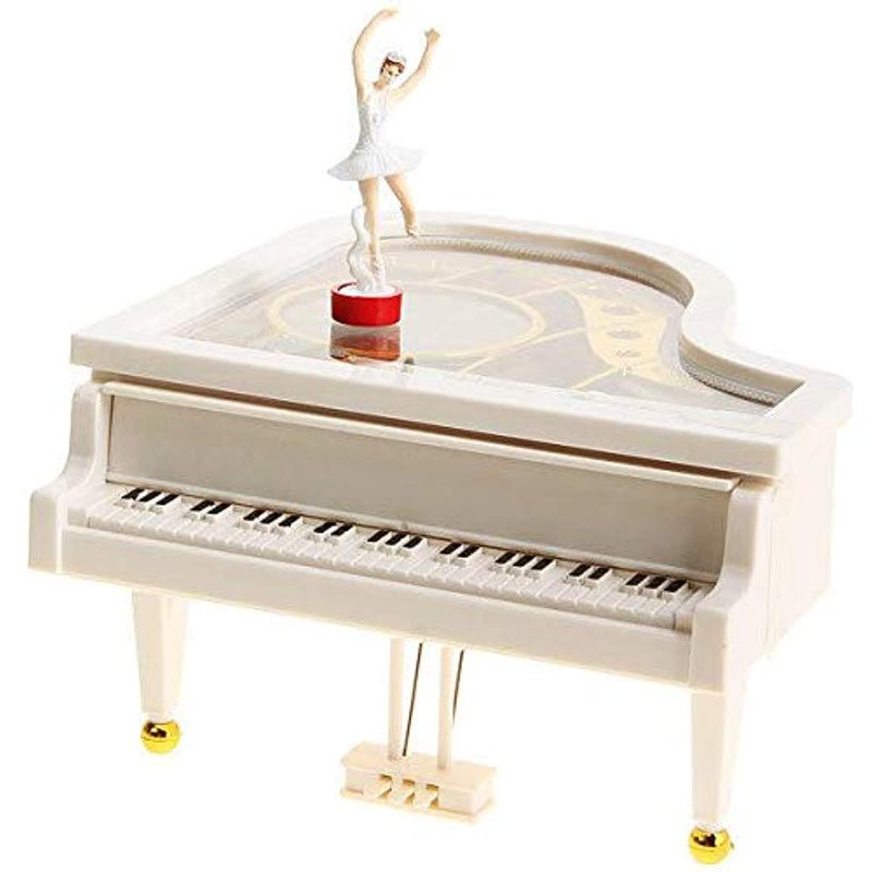 Piano Music Box With Ballerina - Image 1