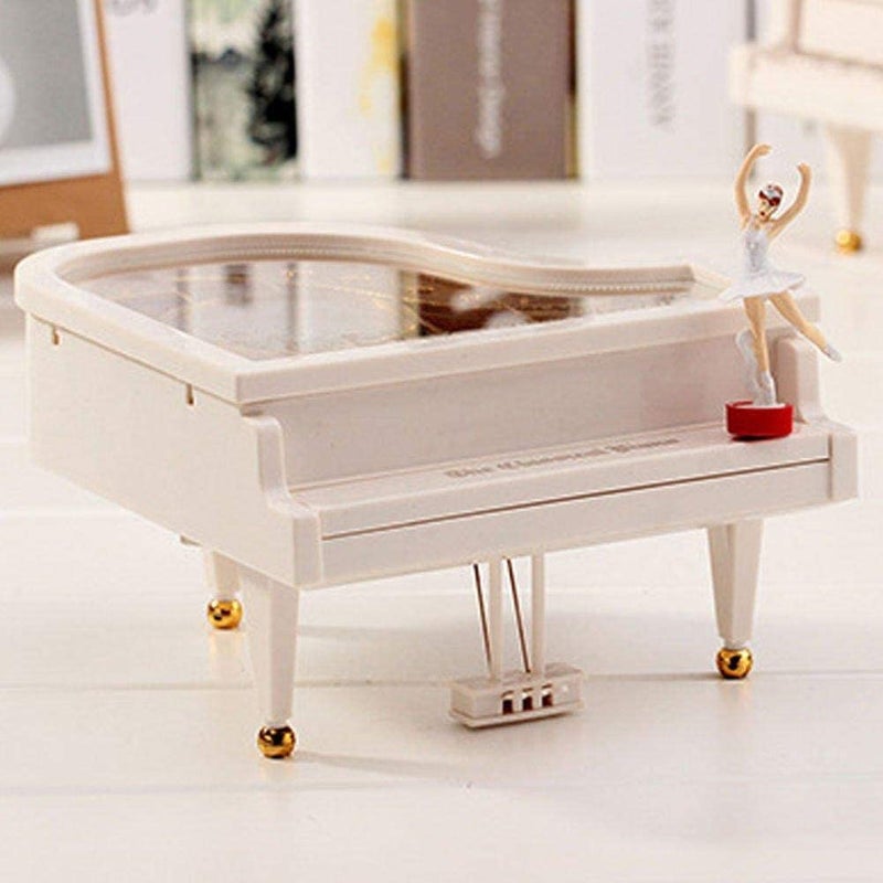 Piano Music Box With Ballerina - Image 2
