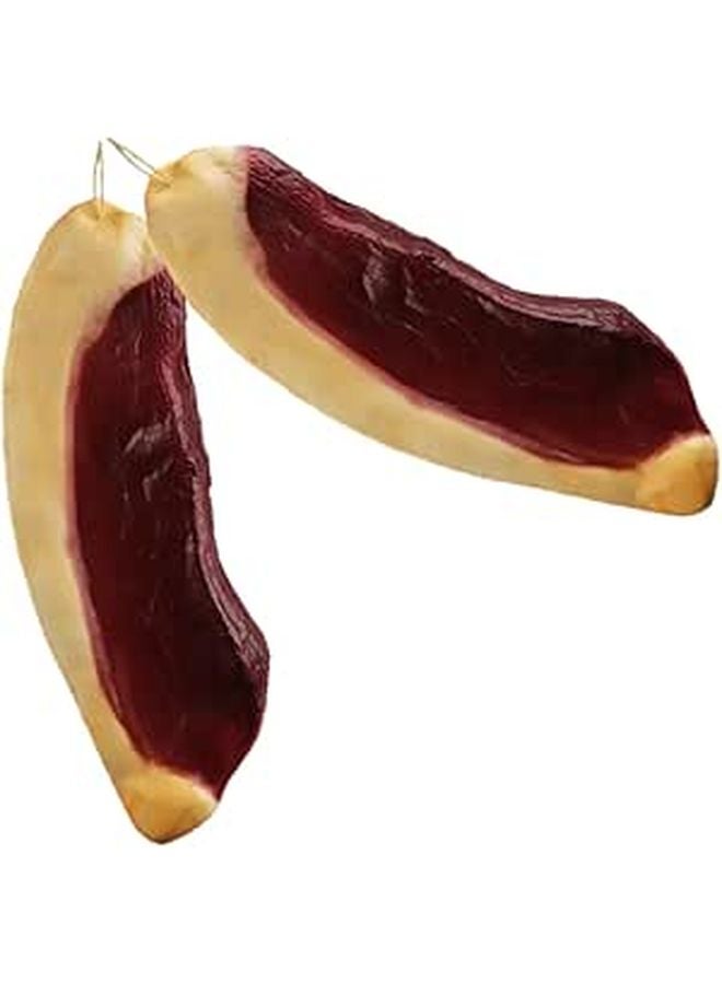 Realistic Cured Pork Model For Kitchen Display Restaurant Prop Photography - Image 1