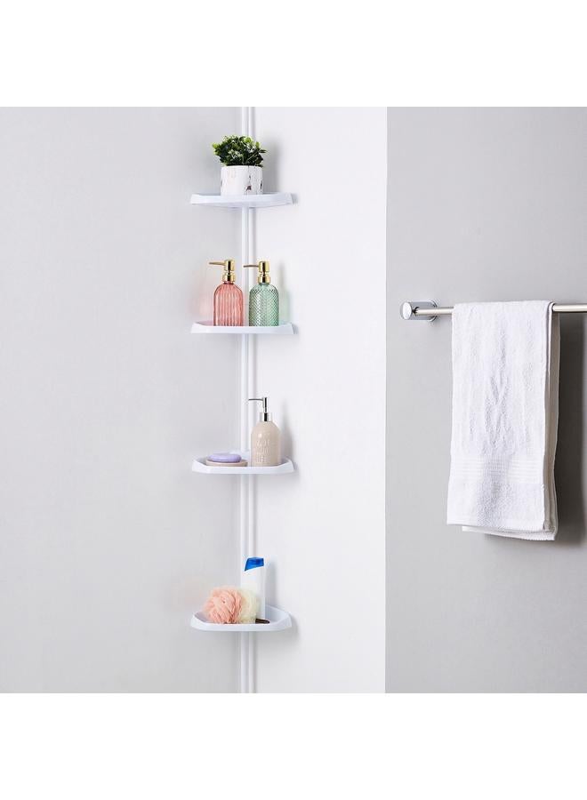 Home Box Telescopic Extendable Shower Rack With 4 Baskets - Image 1