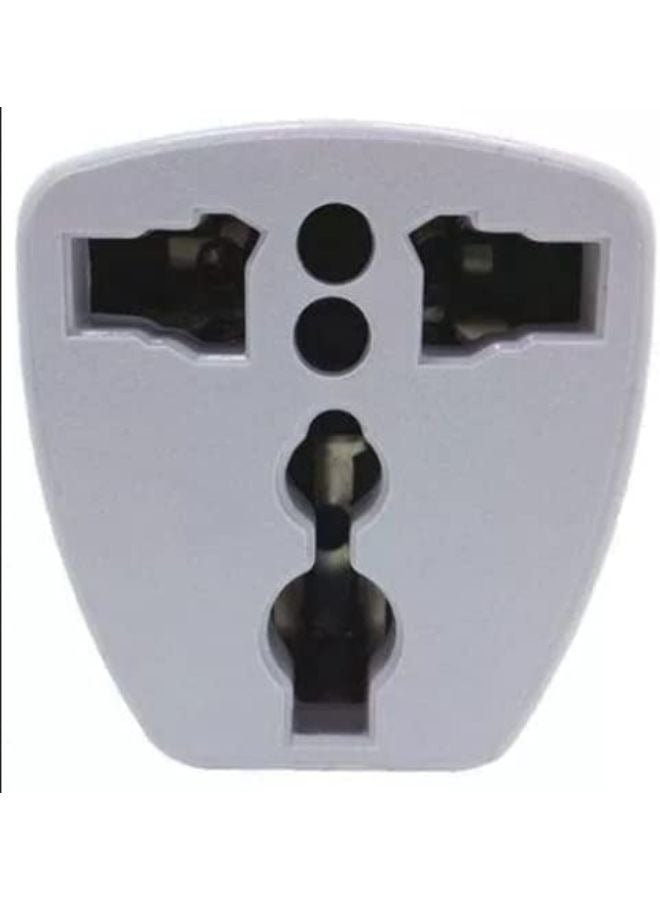 4 قطع العالمي العالمي الاتحاد الافريقي الولايات المتحدة الاتحاد الأوروبي المقبس إلى المملكة المتحدة محول التيار المتردد محول السفر منفذ - Image 3