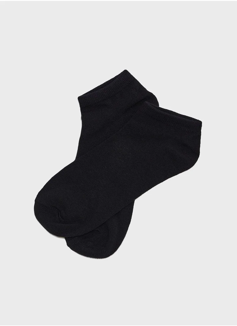 BRAVE SOUL Pack of 5 Plain Socks