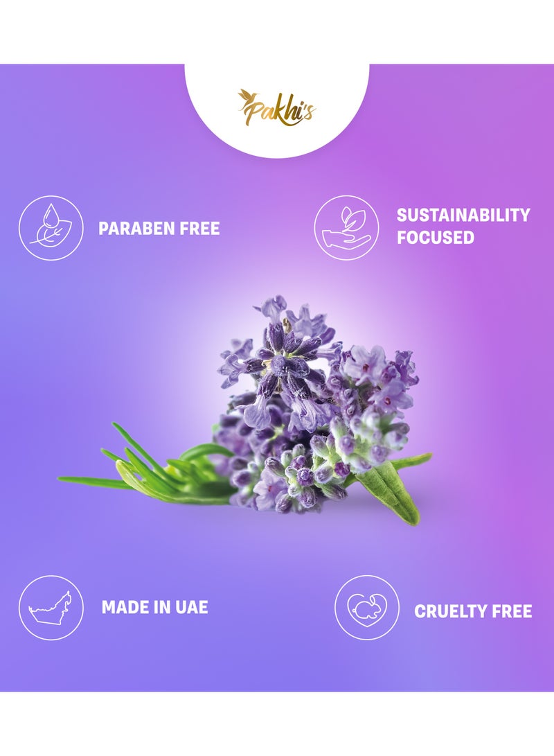 Pakhi's Pakhi’s Lively Lavender Liquid Hand Soap – Moisturizing Foaming Hand Wash for bathroom and kitchen with Pump - Luxurious Nourishment for Your Skin (500ml) - Image 3