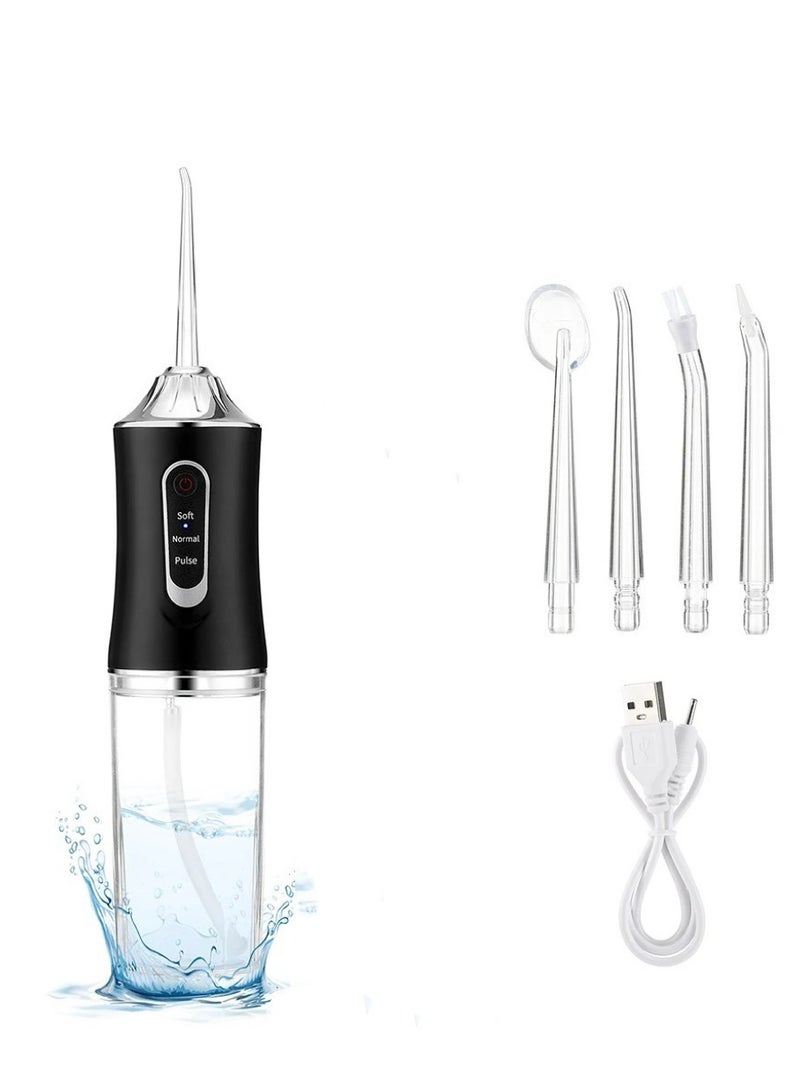 Toothpaste Dispensers  USB Rechargeable Water Jet Teeth Cleaner with Water Flosser  - Image 1