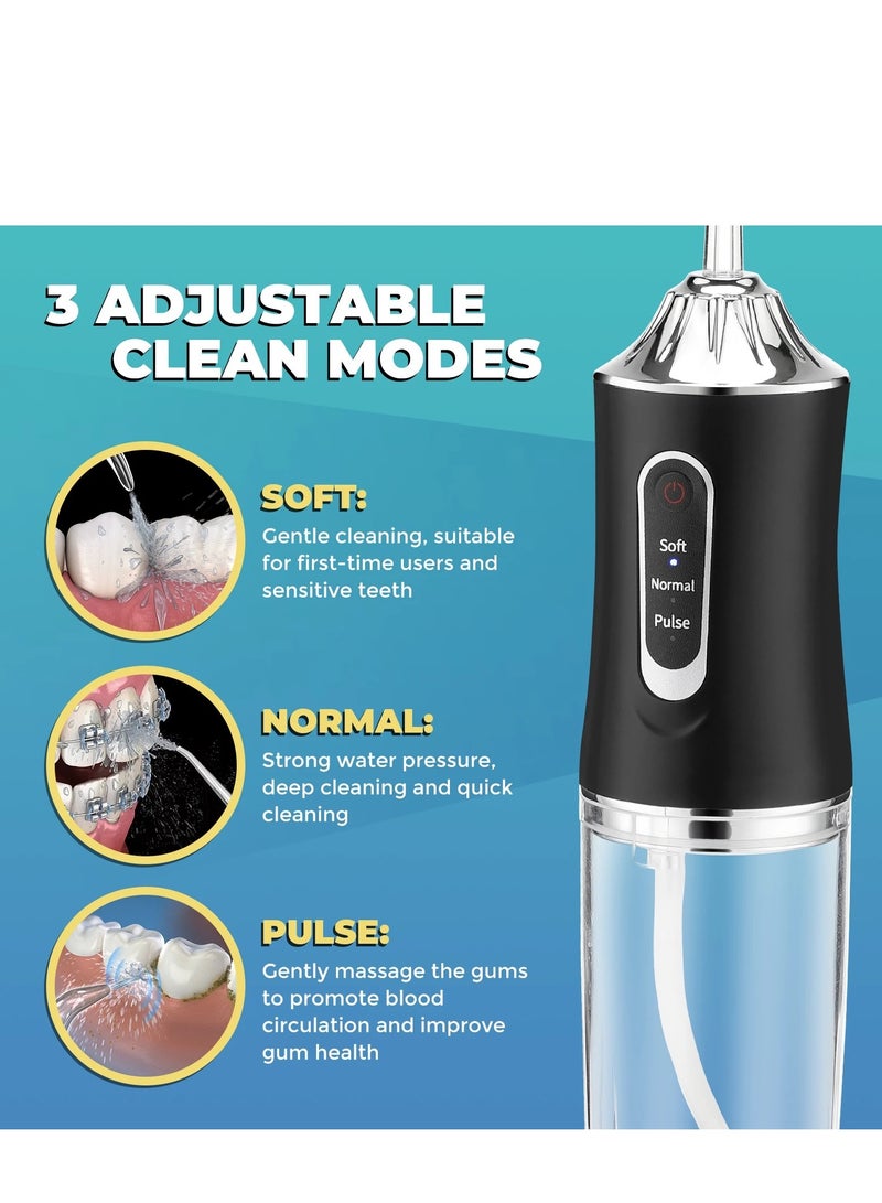 Toothpaste Dispensers  USB Rechargeable Water Jet Teeth Cleaner with Water Flosser  - Image 4