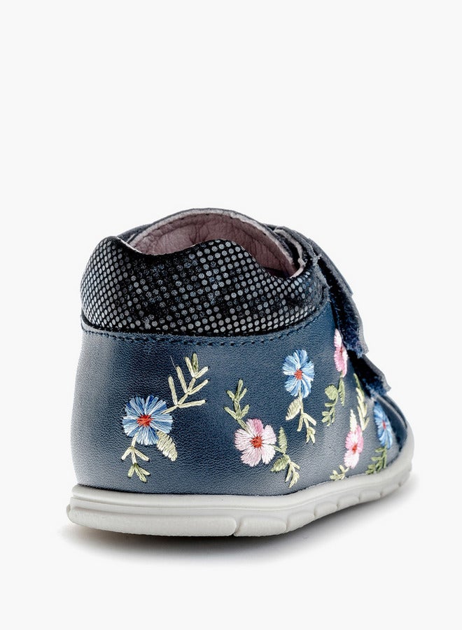 Pablosky Girls' High Top Sneakers with Hook and Loop Closure - 059725 - Image 3