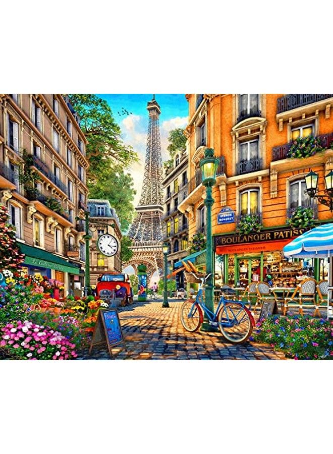 Springbok S 1000 Piece Jigsaw Puzzle Paris Afternoon Made In Usa - Image 1